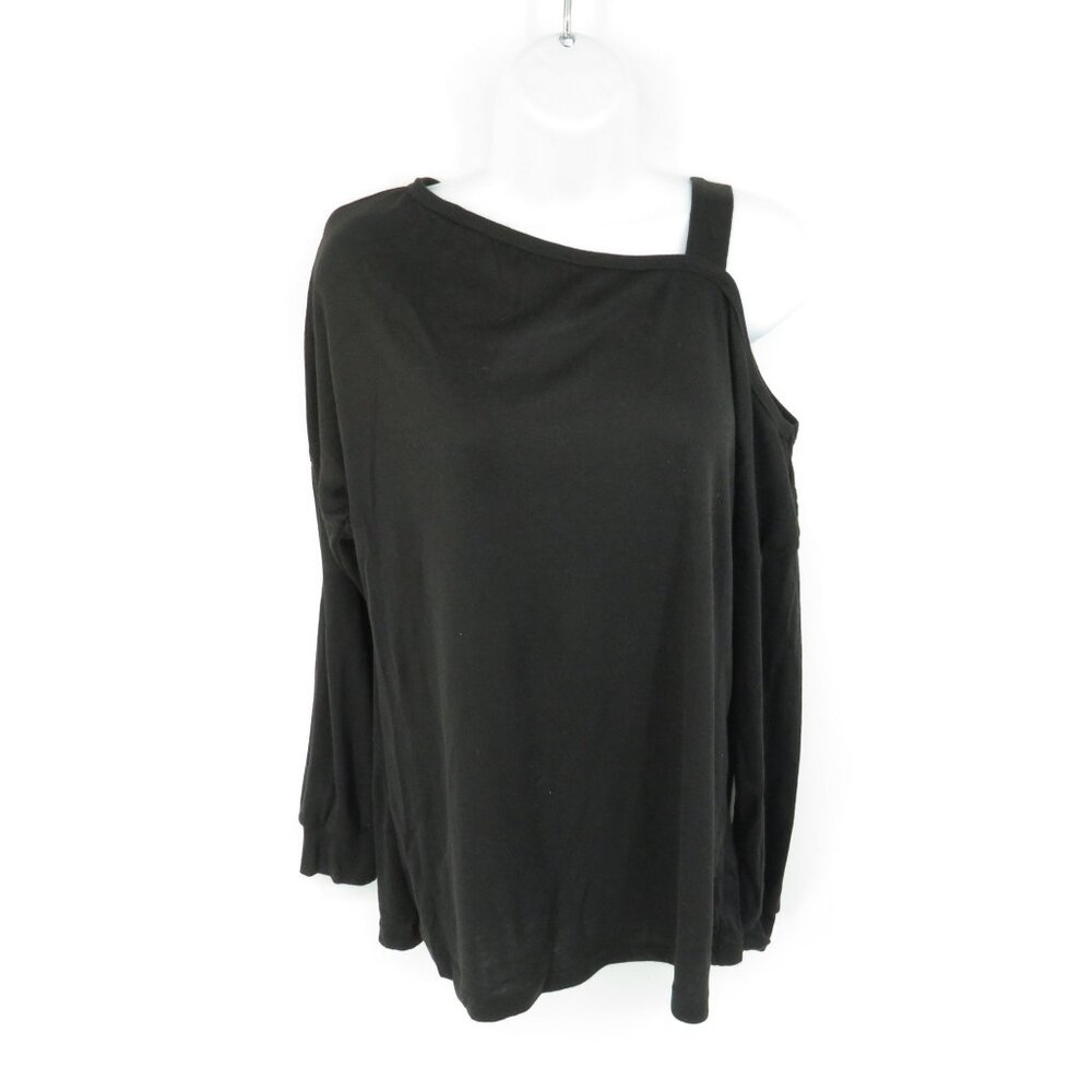 Women's Casual Cold Shoulder Long Sleeve Pullover Top Small NWT